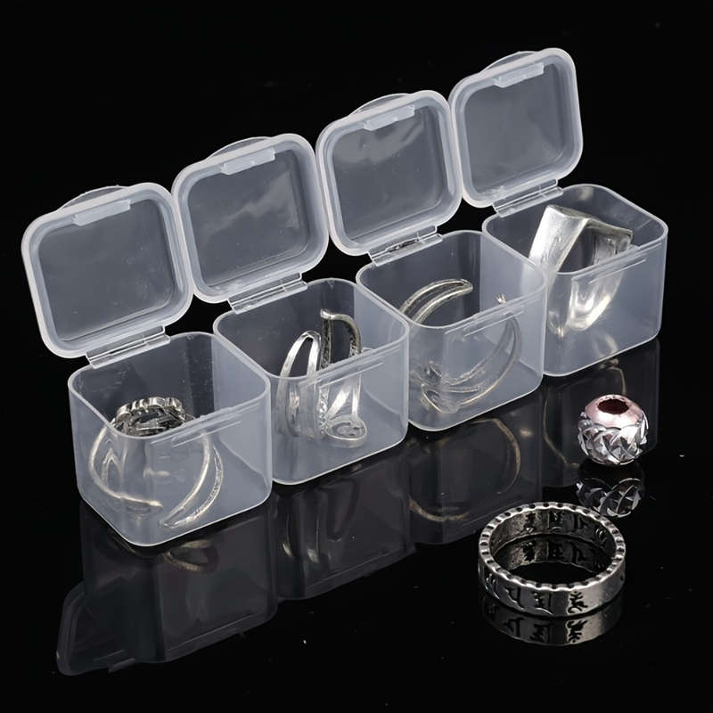 Mini Transparent Plastic Storage Box