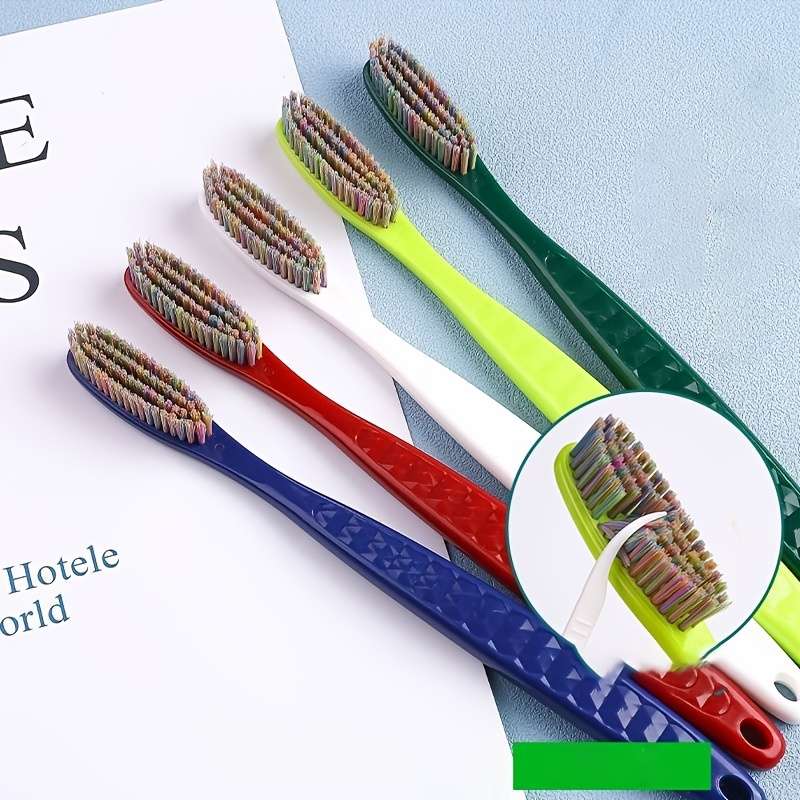 Adult hard bristle toothbrush