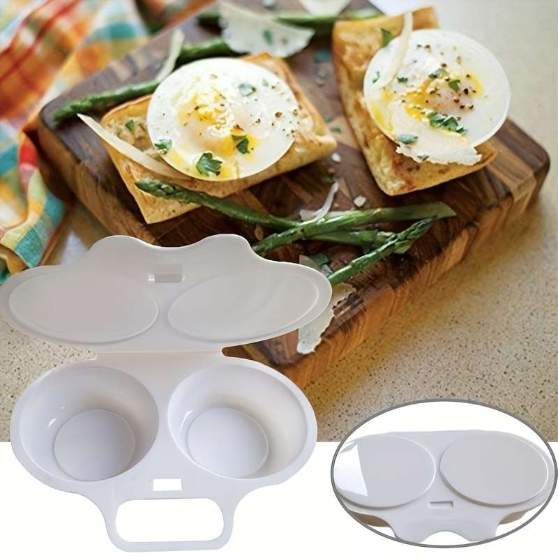 Easy Microwave Egg Poacher with Lid