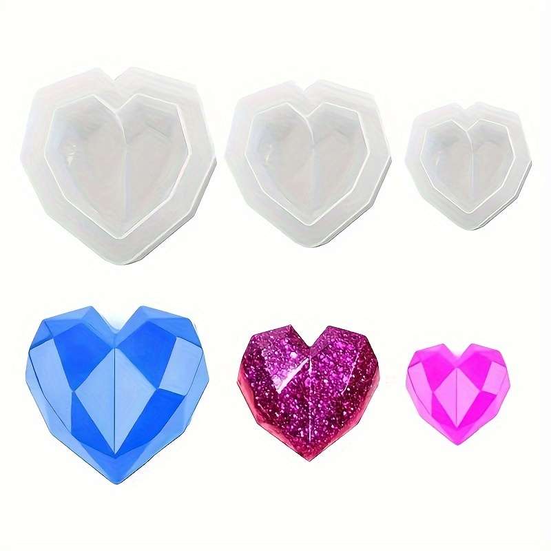 1pc Breakable Heart Silicone Mold