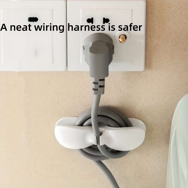pcs Flexible Silicone Cable Organizers