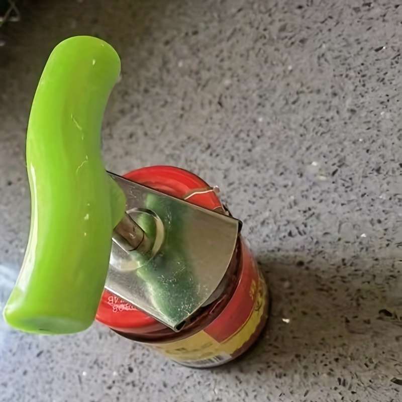 1pc Multi-Functional Bottle Opener Household Labor-saving Rotary Cap Opener Can Opener Kitchen Boost
