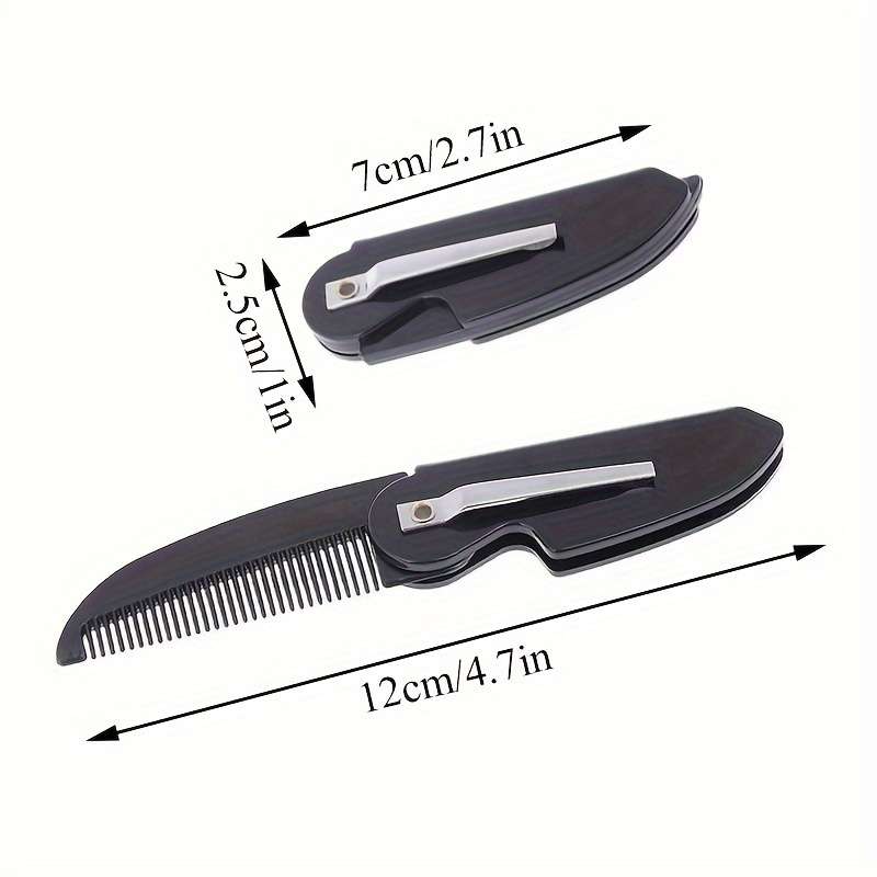 1pc Portable Folding Pocket Knife Comb