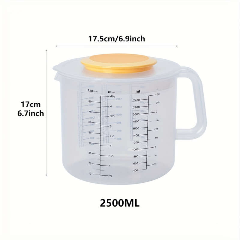 Versatile Mixing Bowl with Lid Measuring Cups