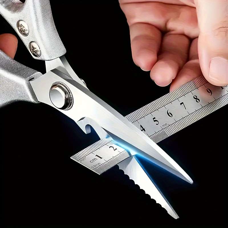 1pc Chicken Bone Stainless Steel Scissors