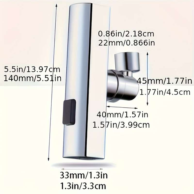 1pc Universal Multi-Functional Faucet Adapter