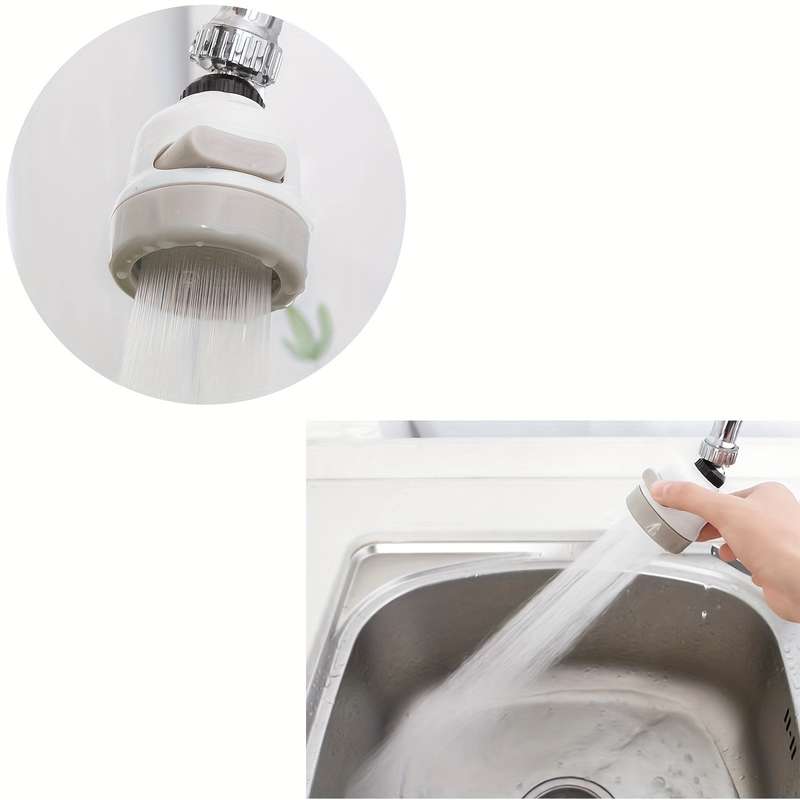 360-Degree Rotatable Kitchen Faucet Aerator