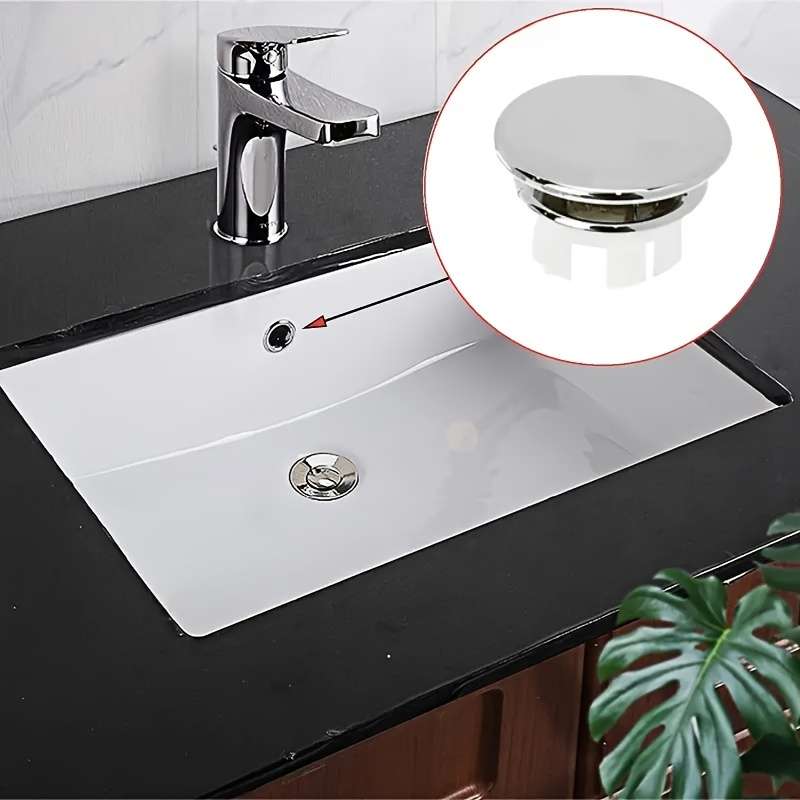 2pcs Double Ring Sink Overflow Covers