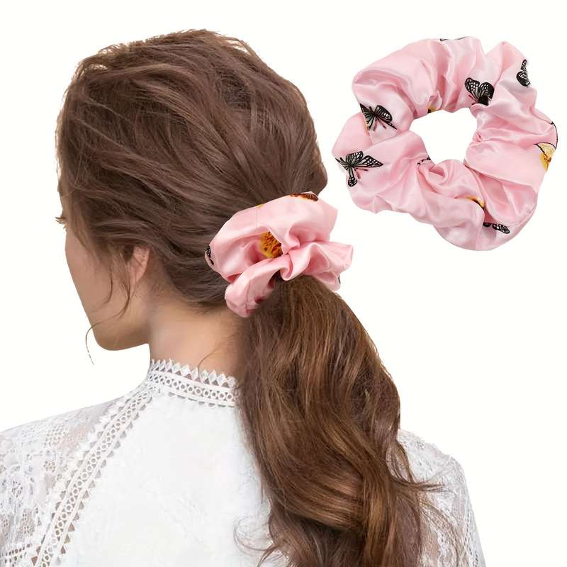 Elegant Minimalist Jersey Hair Ties