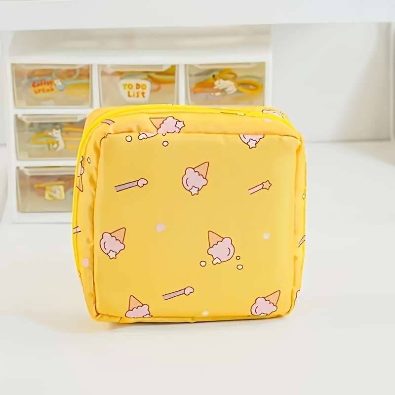 1pc Waterproof Polyester Travel Toiletry Bag
