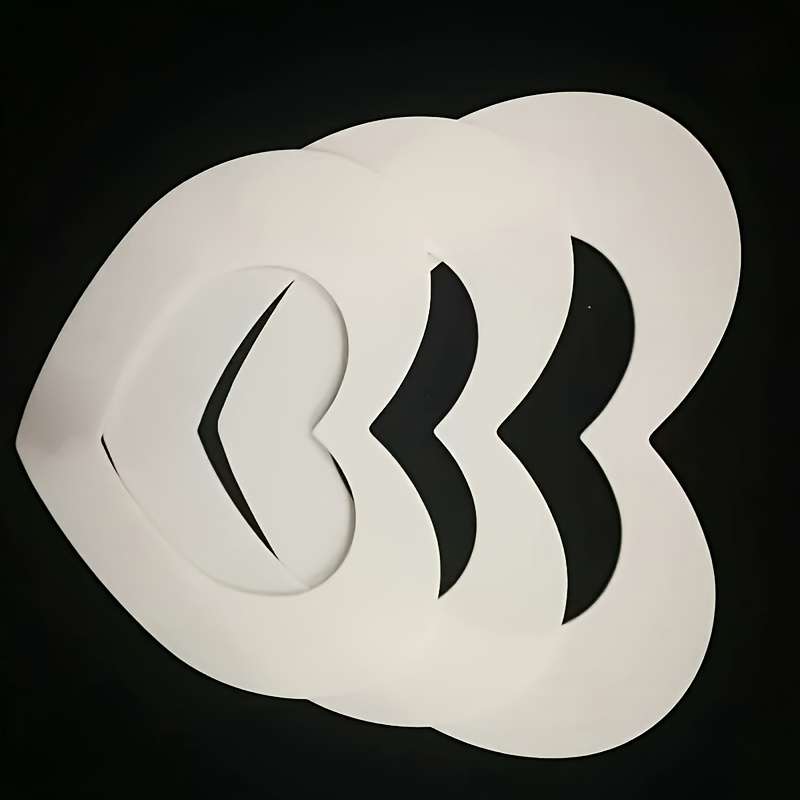 1PC PE Material Heart Shaped Cake Mold