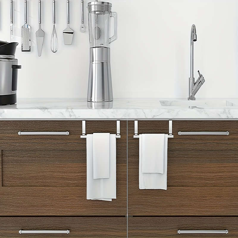 Easy-Install Stainless Steel Towel Rack