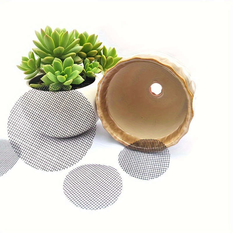 50pcs Round Mesh Drainage Screens