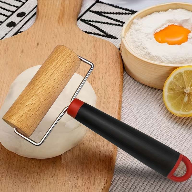 Stainless Steel T-Shaped Pastry Roller