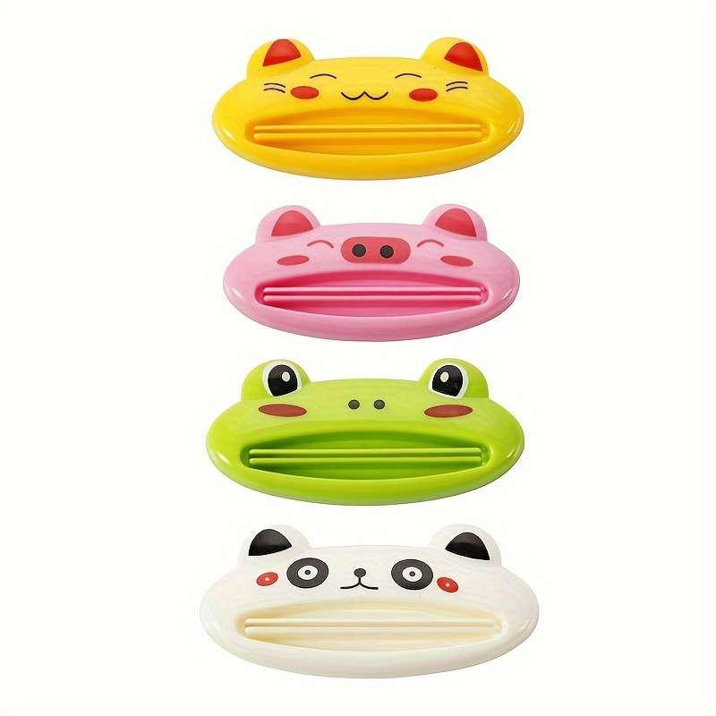 4pcs Plastic Toothpaste Squeezer Clip For Tubes