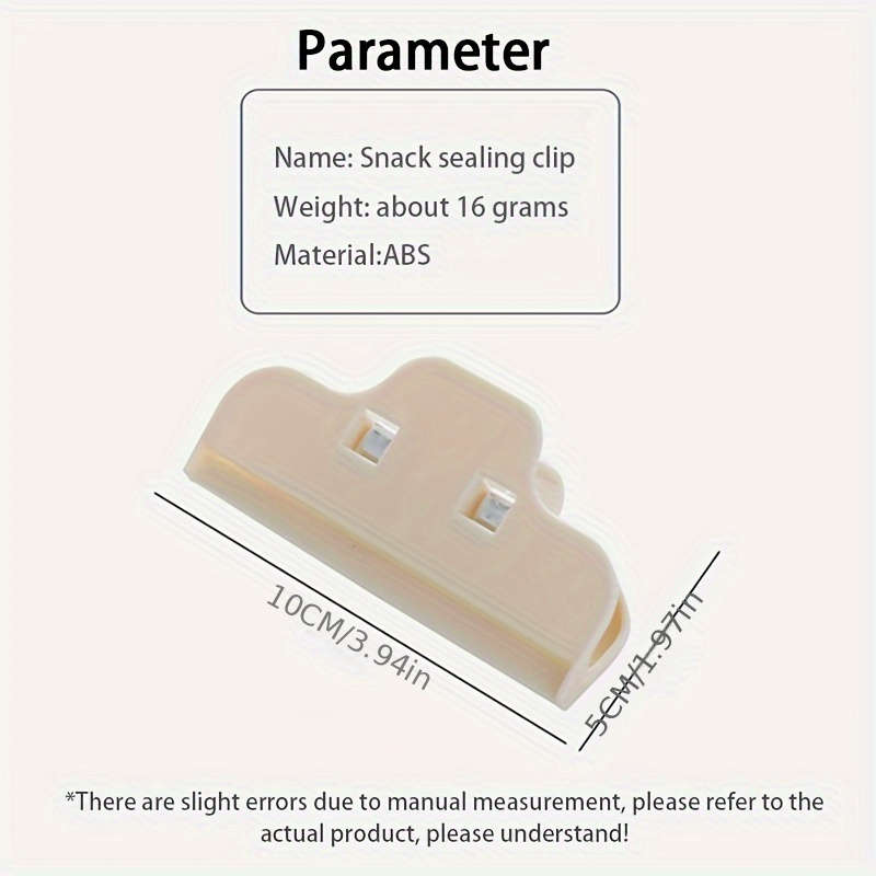 Plastic Food Storage Bag with Sealing Clip
