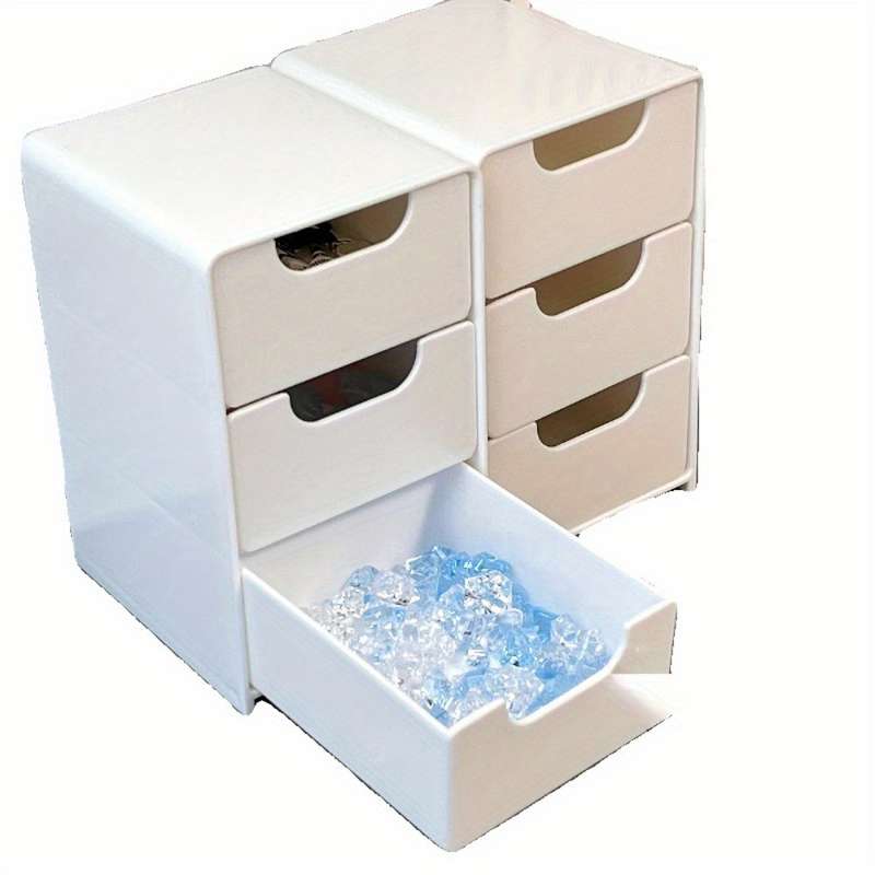 Wall-Mounted Bathroom Cabinet with 3-Tier Storage Box