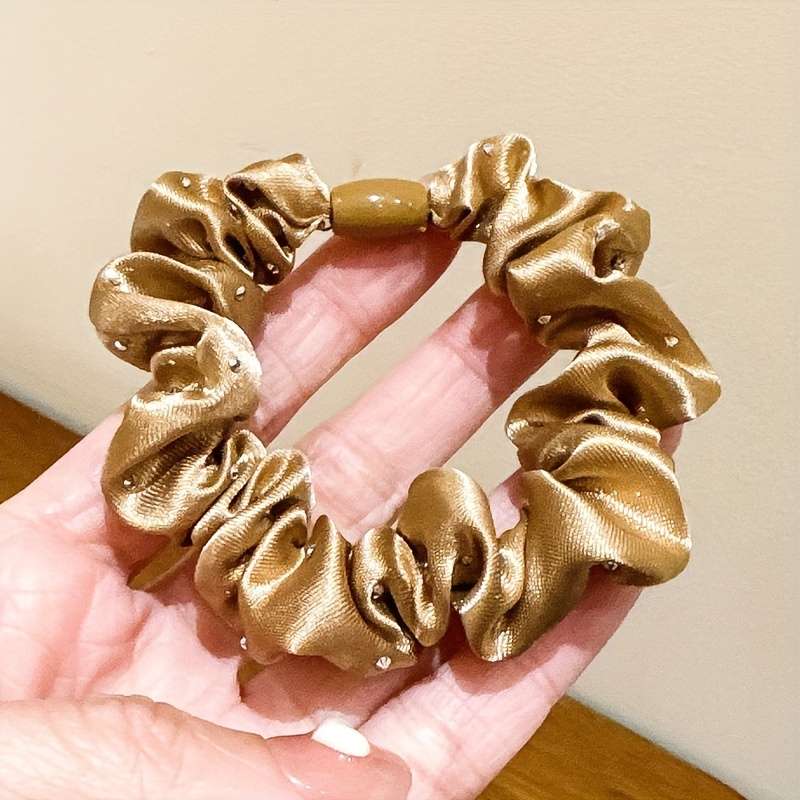 Elegant Satin Scrunchie