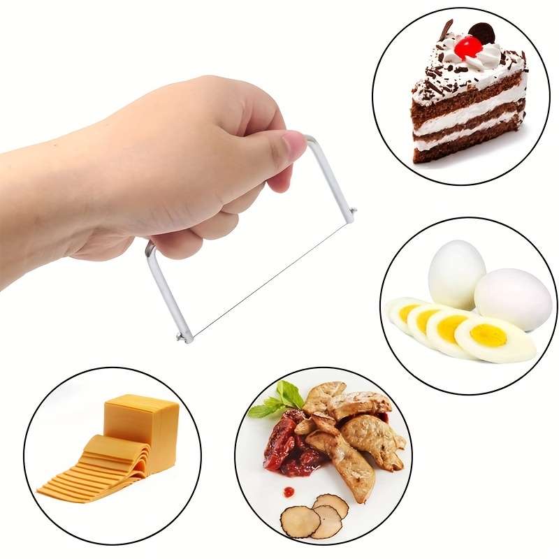 Slice Cheese Effortlessly With  Stainless Steel Cheese Slicer