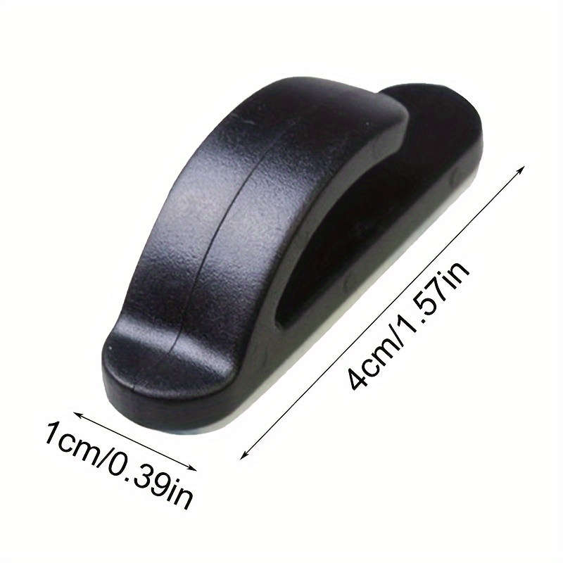 Black Self-Adhesive Car Hooks