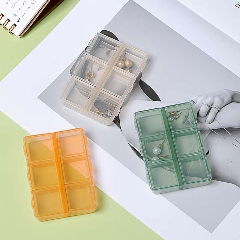 Six-Grid Simple Jewelry Box