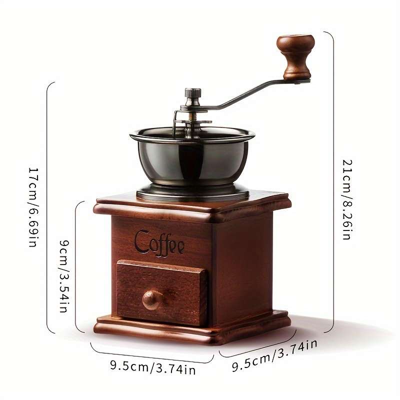 1pc Ceramic Manual Coffee Grinder