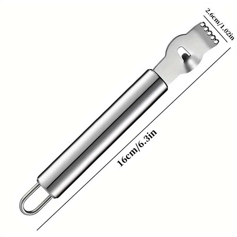 1pc Stainless Steel Manual Lemon Zester Grater