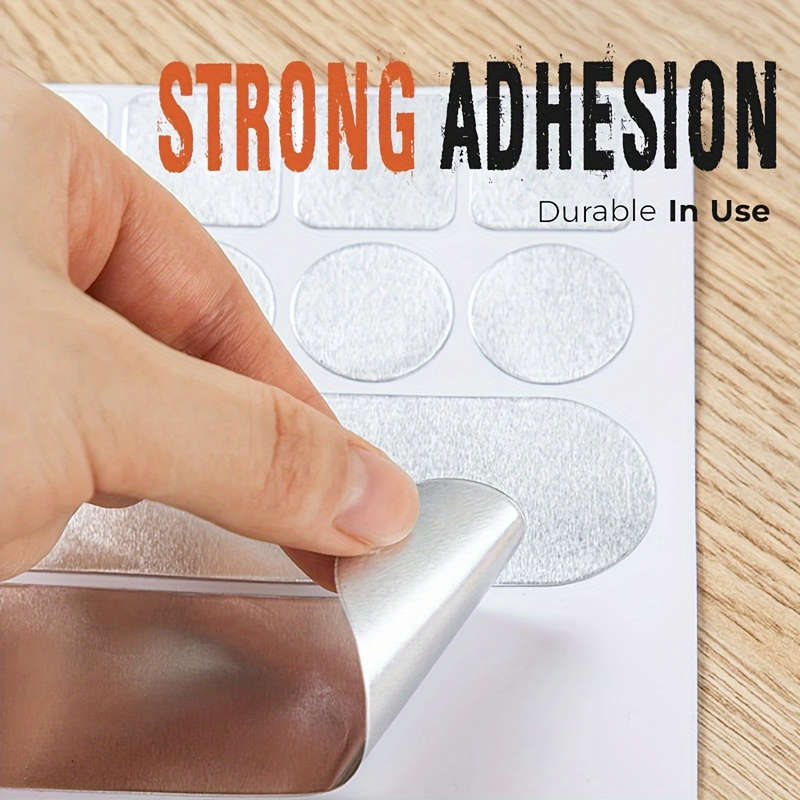 5pcs Sheets Pot/Bucket Crack Repair Stainless Steel Patches Stickers Pratical Pot Repair Tape Kit Wa