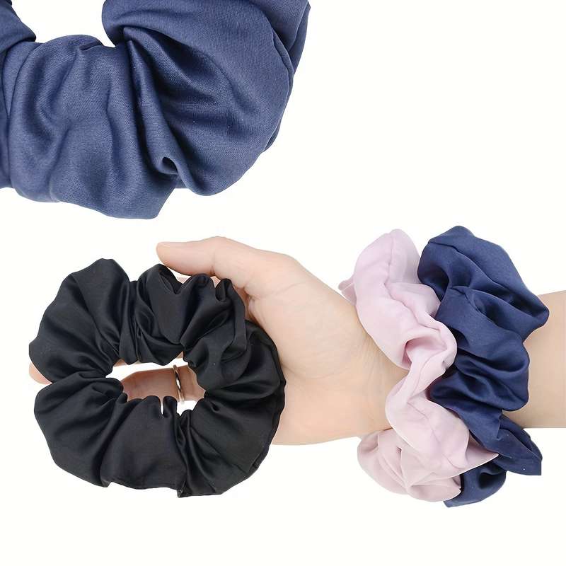 Elegant Minimalist Jersey Hair Ties