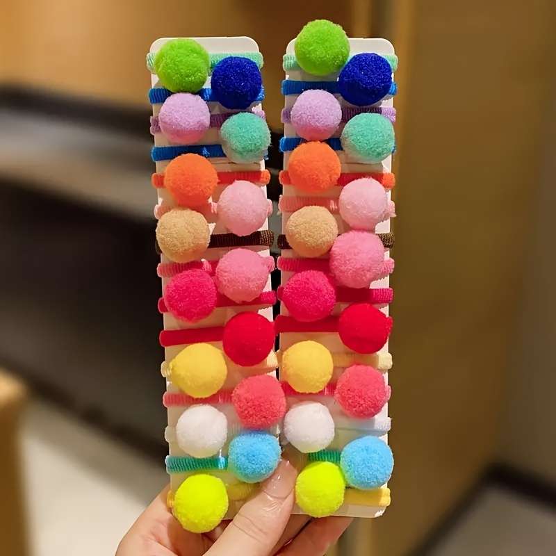 Cute Elastic Hair Ties Set for Teens