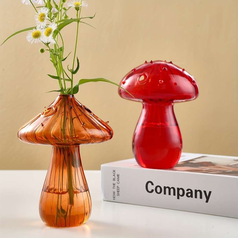 1pc Handmade Mushroom Flower Vase