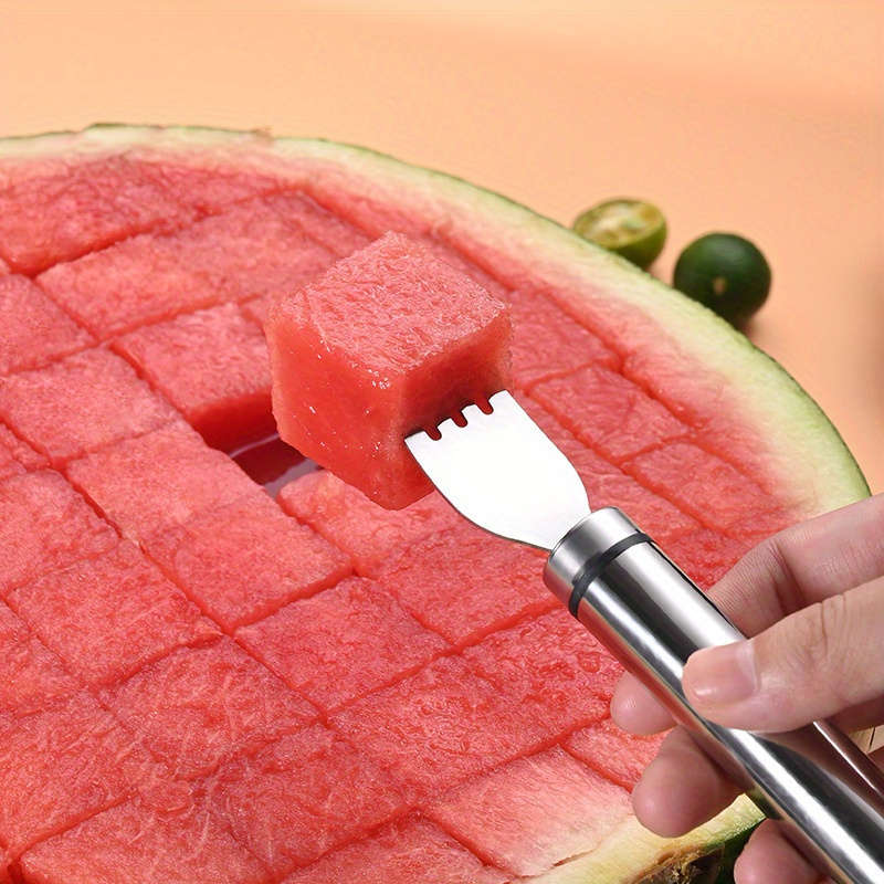Stainless Steel Watermelon Cutting Fork