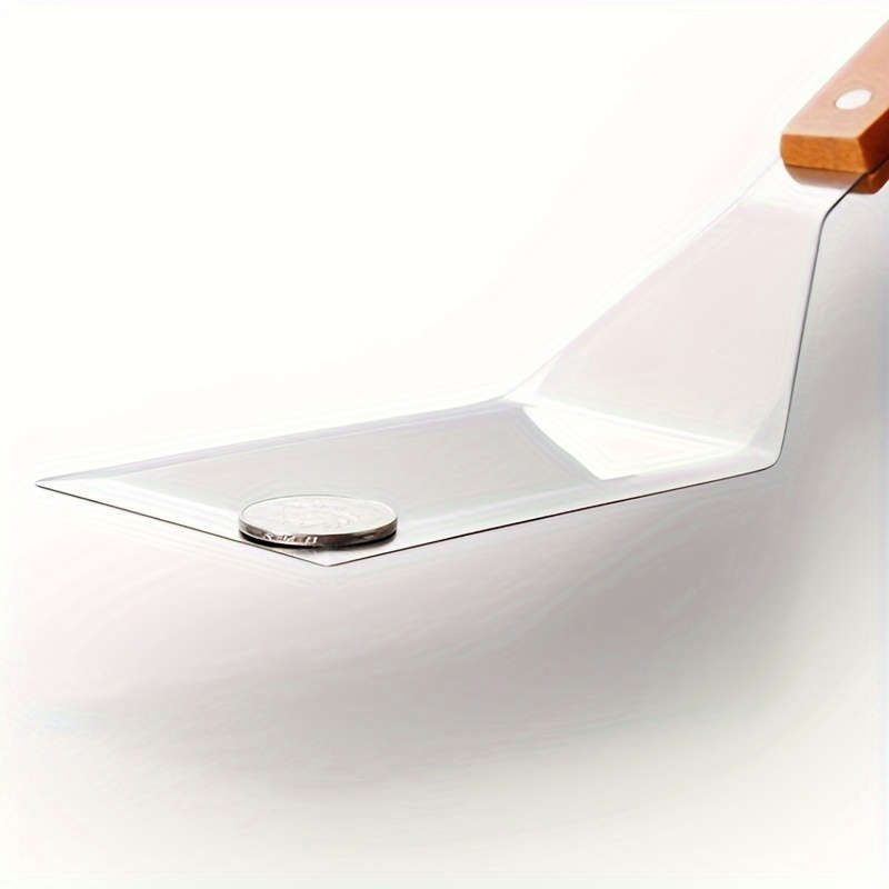 Stainless Steel Spatulas with Wooden Handles