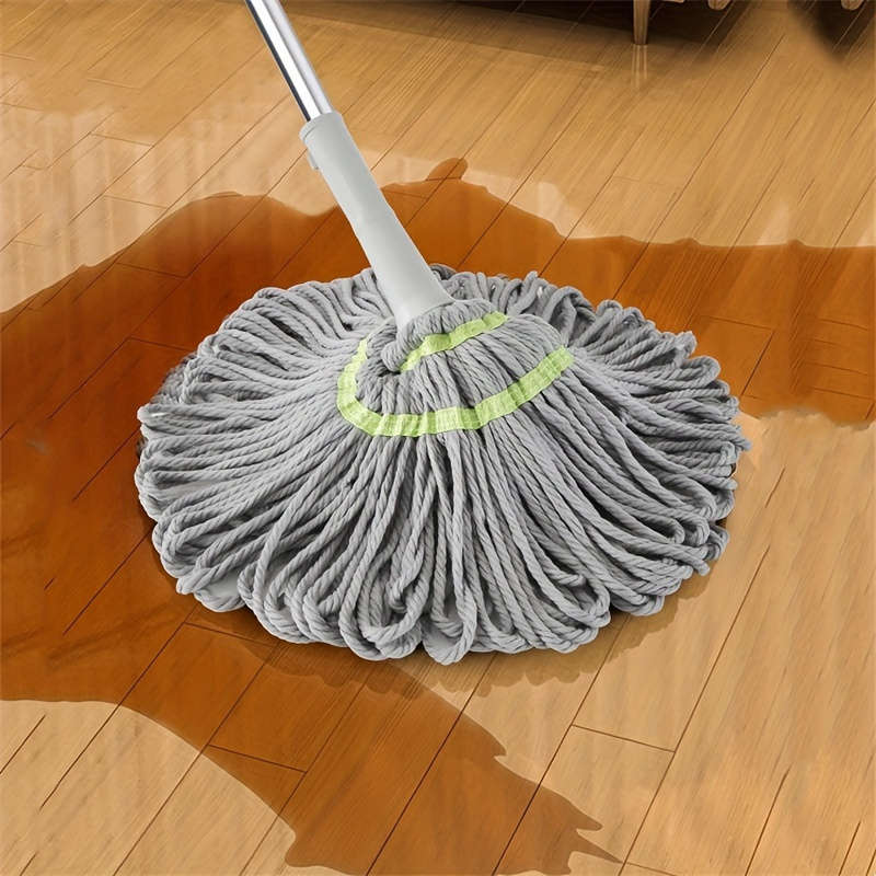 Microfiber Self-Wringing Wet Mop For All Floor Types