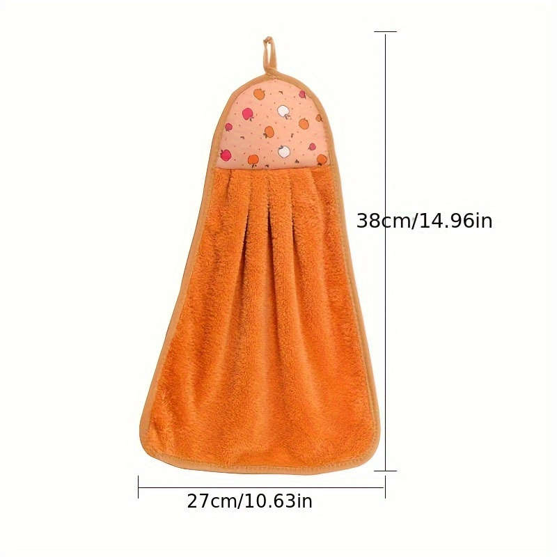1pcs Velvet Coral Hand Towel