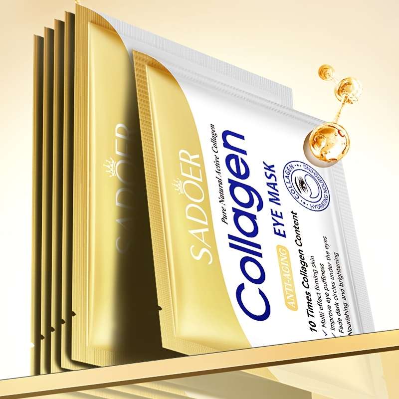 7.5G/Pair Collagen Anti-Aging Eye Masks Improve Dark Circles Around The Eyes