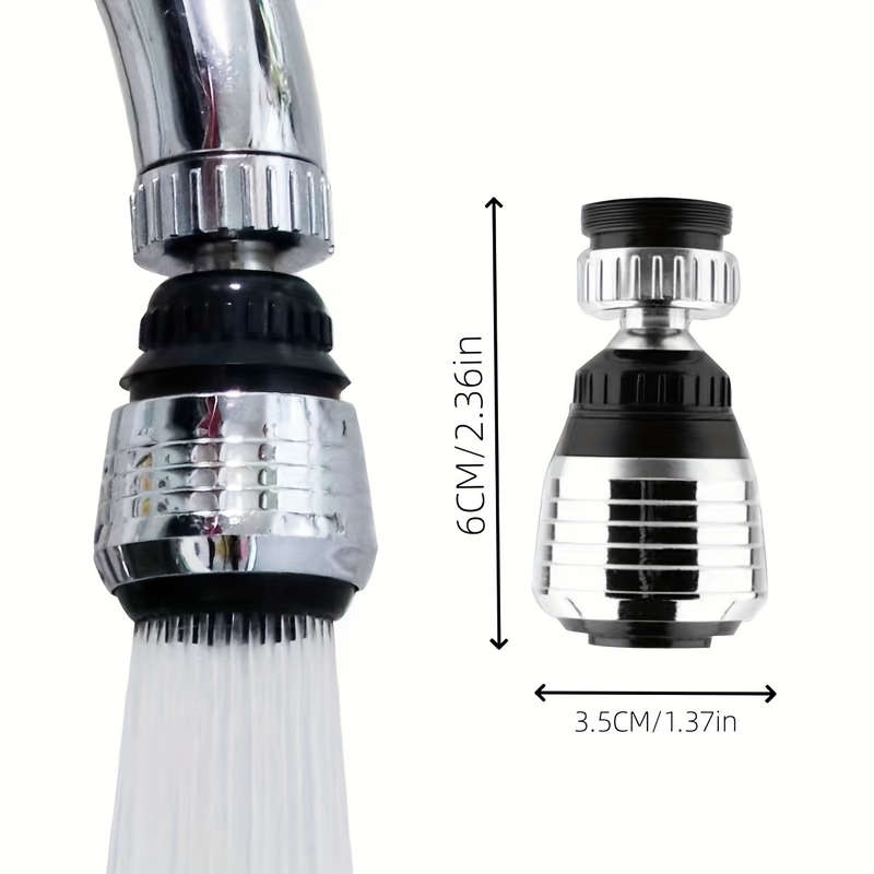 1pc Kitchen Faucet Aerator with Dual Spray Modes