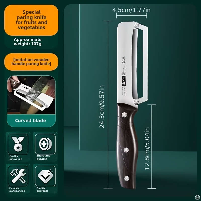 Durable Versatile Stainless Steel Kitchen Knife