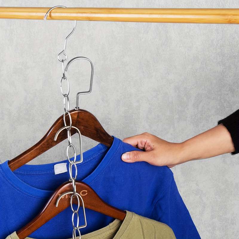 Stainless Steel Clothes Chain Wardrobe Storage Chain