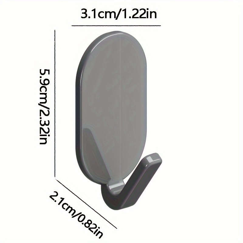 5-Pack Heavy Duty Adhesive Hooks