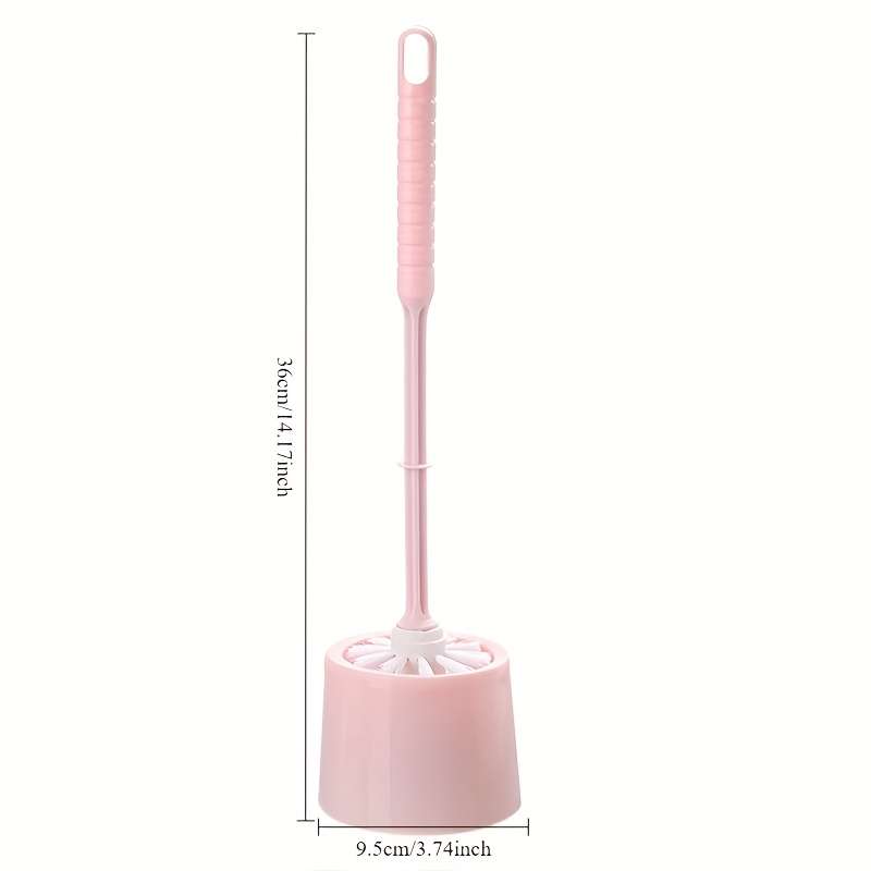 Easy-Clean Toilet Brush Set with Holder