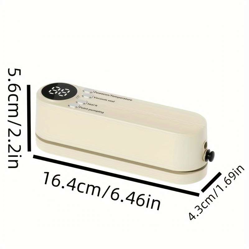 Portable USB Rechargeable Vacuum Sealer