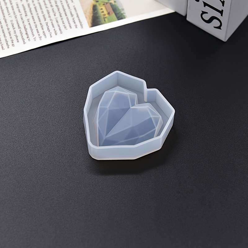 1pc Breakable Heart Silicone Mold