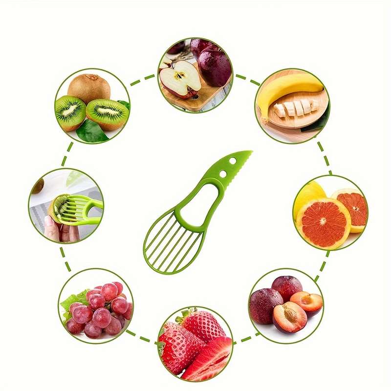 Multi-FunctionStainless Steel Avocado Slice