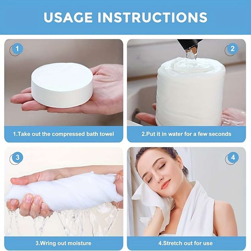 Compressed Bath Towel