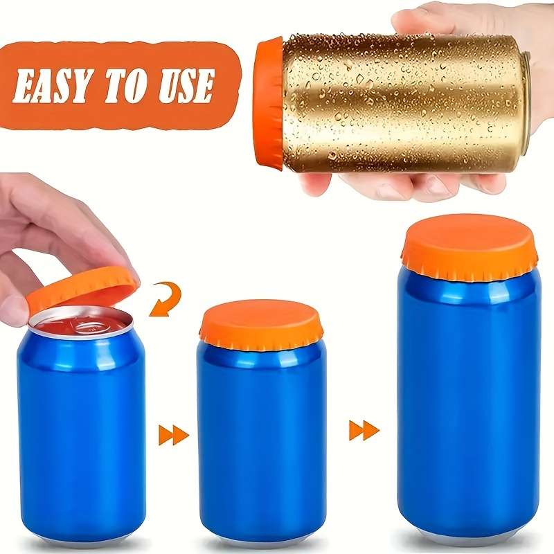 6pcs Soda Silicone Can Covers