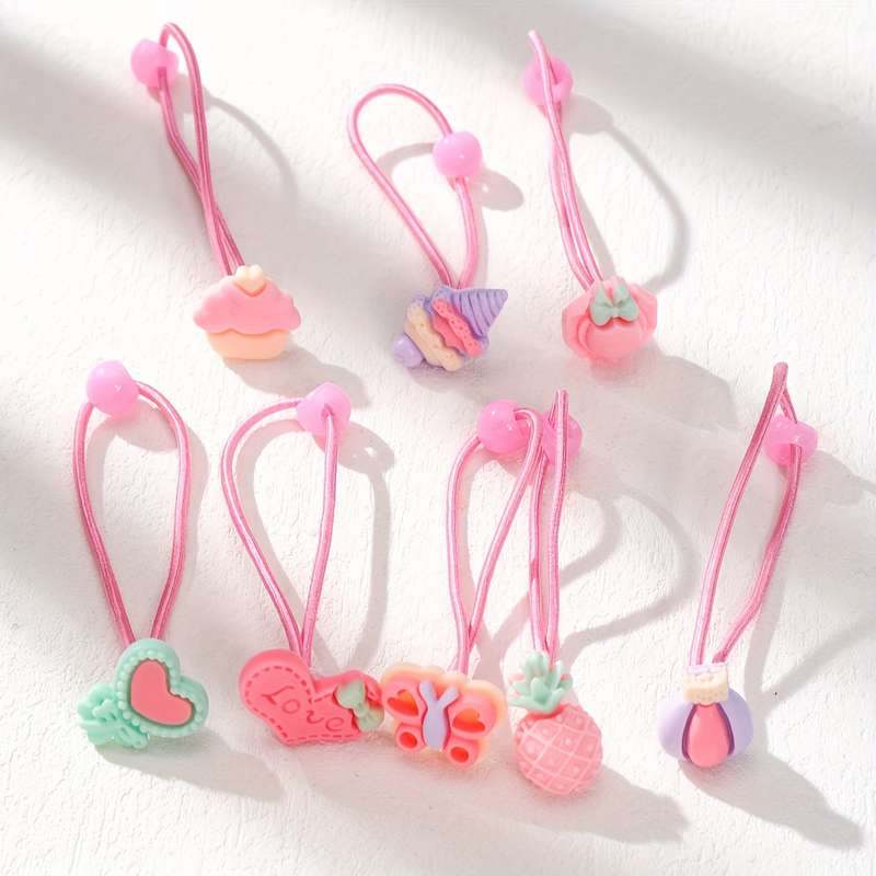 Cartoon Pattern Hair Ties