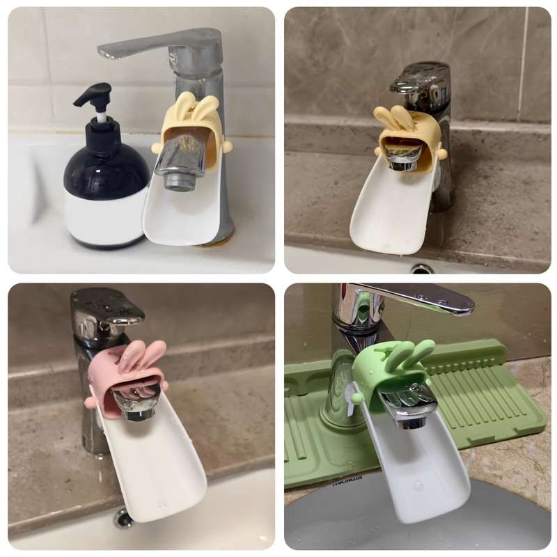 1 Convenient U-Shaped Faucet Extender-