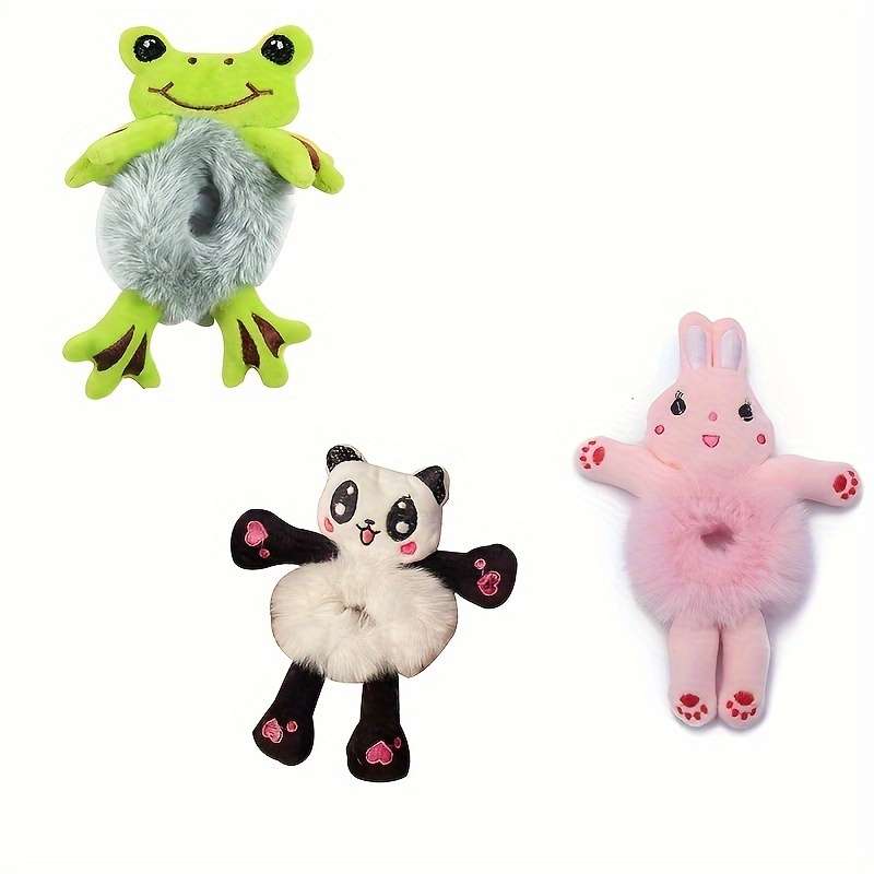 Cute Cartoon Animal Plush Hair Tie
