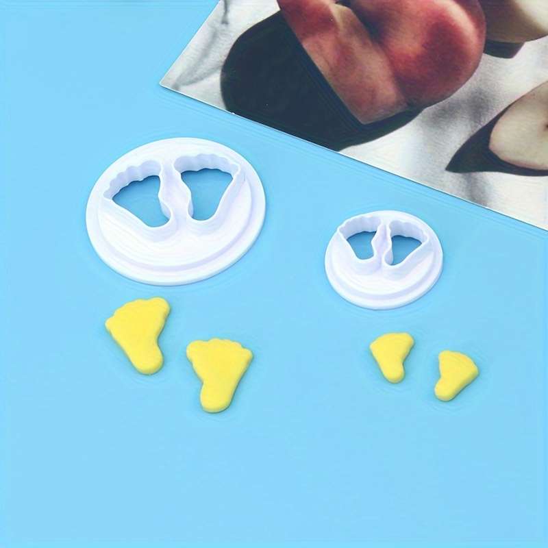 1pcs Young Man's Feet Fondant Mold
